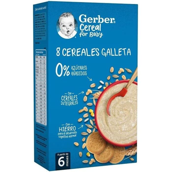 8 cereales papilla #galleta 500 gr 8 cereales papilla #galleta 500 gr