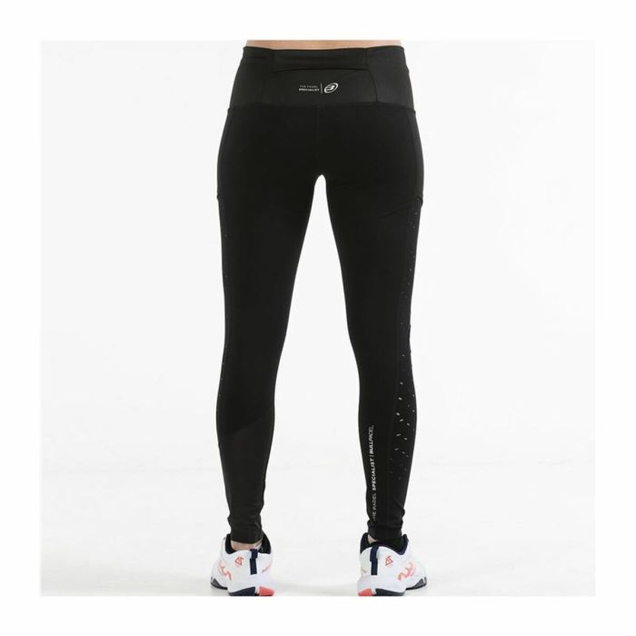 Pantalón de Chándal para Adultos Bullpadel Poeta Mujer Negro 2