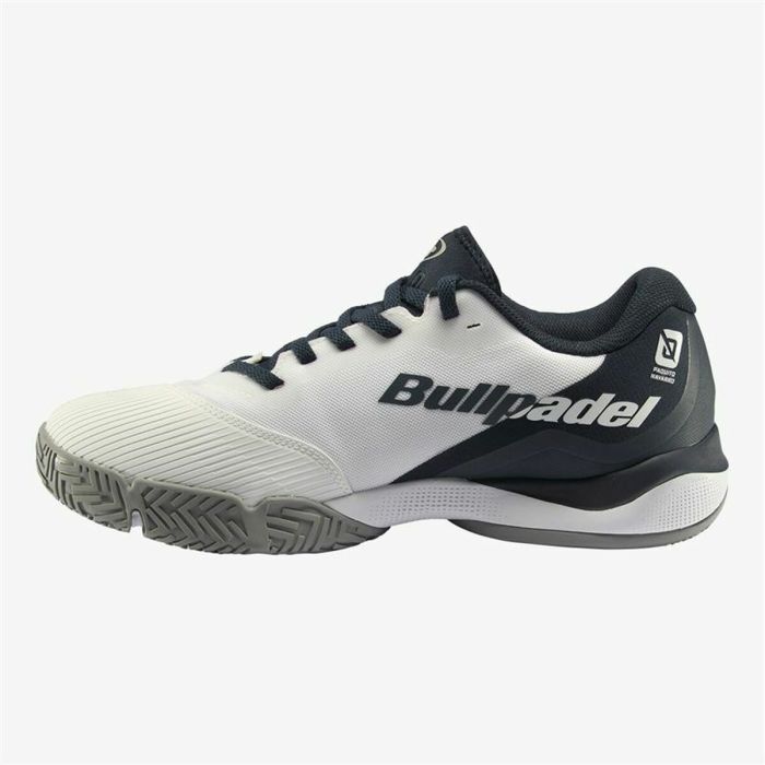 Zapatillas de Padel para Adultos Bullpadel Hack Hybrid Fly 23V Blanco Hombre 3