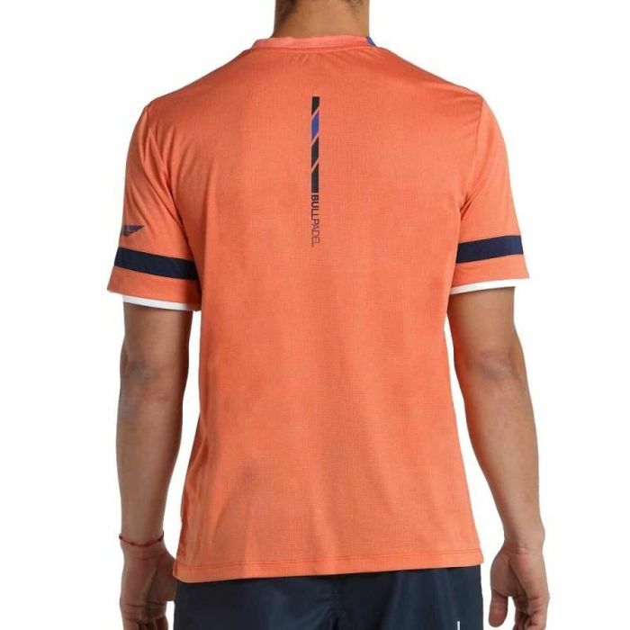 Camiseta de Manga Corta Hombre Bullpadel limar Naranja 1