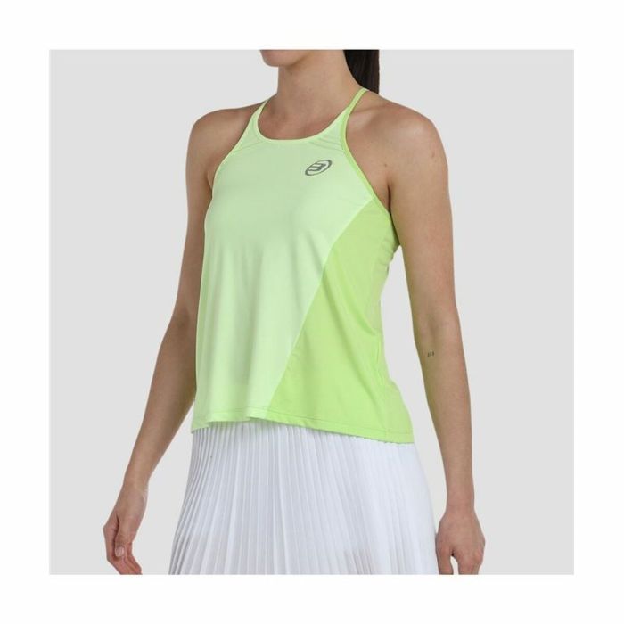 Camiseta de Tirantes Mujer Bullpadel Bines Dorado 2