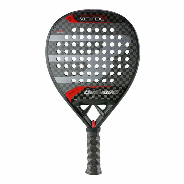 Pala de Pádel Bullpadel Vertex 04 Hybrid 2024/ Negra y Roja