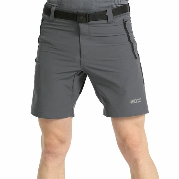 Pantalón Corto Deportivo +8000 Merlo Gris