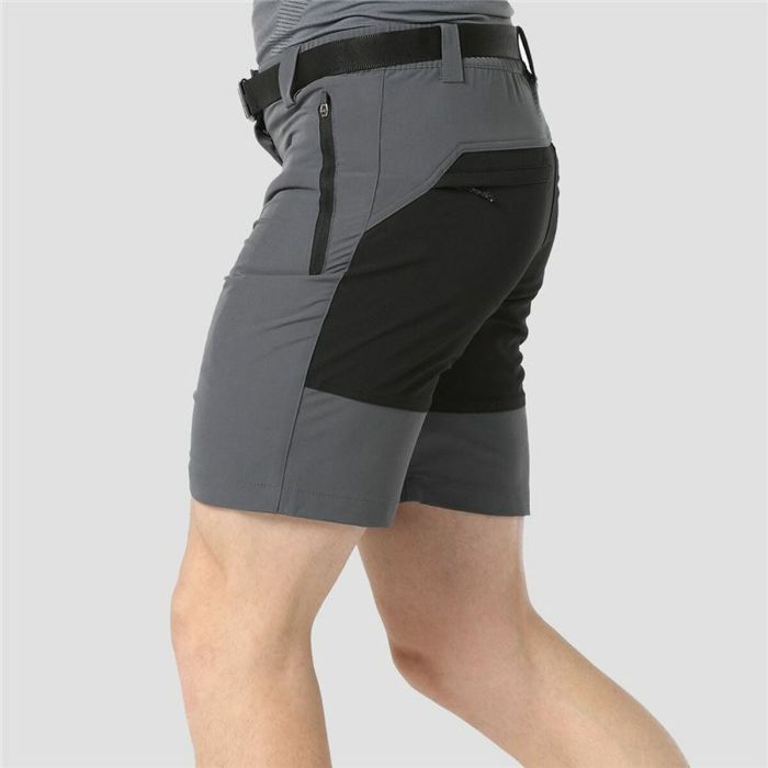 Pantalón Corto Deportivo +8000 Merlo Gris 2