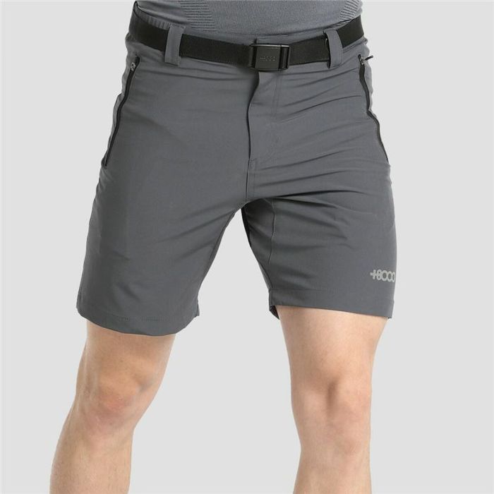 Pantalón Corto Deportivo +8000 Merlo Gris 1