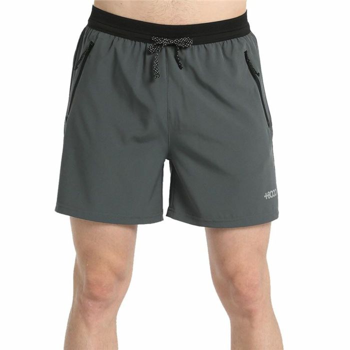 Pantalón Corto Deportivo +8000 Yuraco Gris