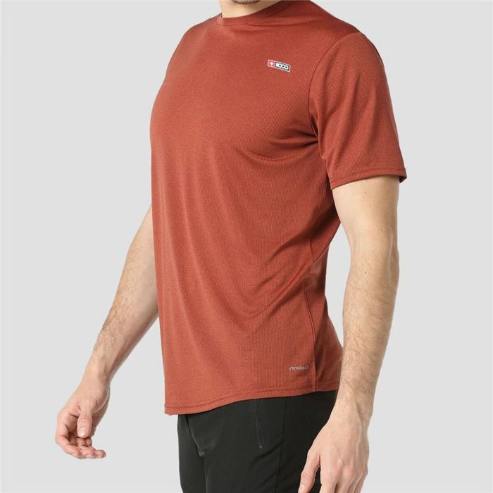 Camiseta Deportiva de Manga Corta +8000 Bernap Marrón 2