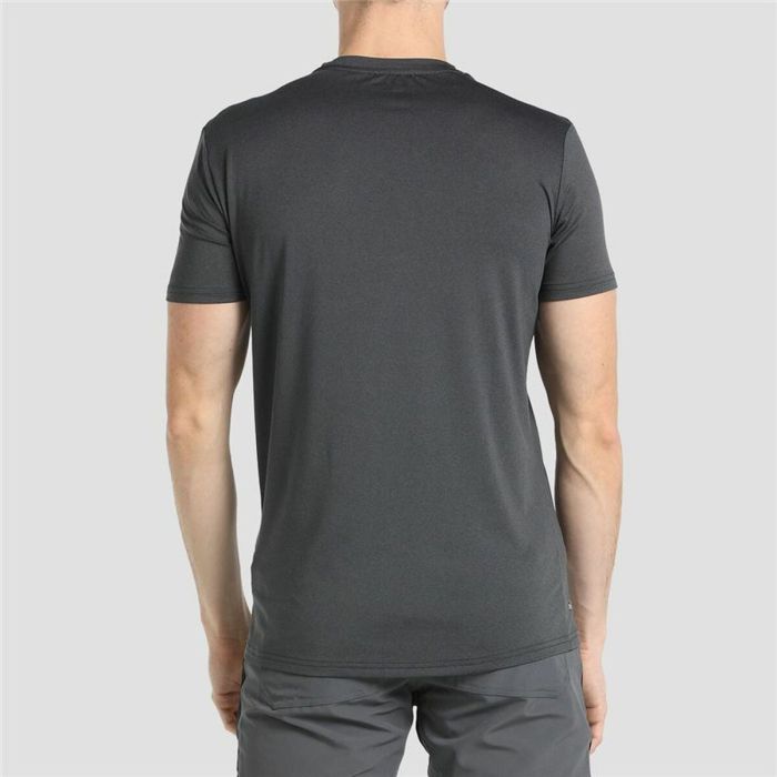 Camiseta de Manga Corta Hombre +8000 Lasten Gris 3 Camiseta de Manga Corta Hombre +8000 Lasten Gris 3