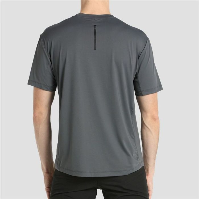 Camiseta Deportiva de Manga Corta +8000 Descen Gris 3