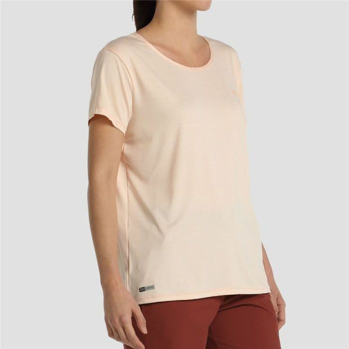 Camiseta de Manga Corta Mujer +8000 Acacia Beige 2