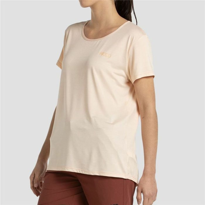 Camiseta de Manga Corta Mujer +8000 Acacia Beige 1