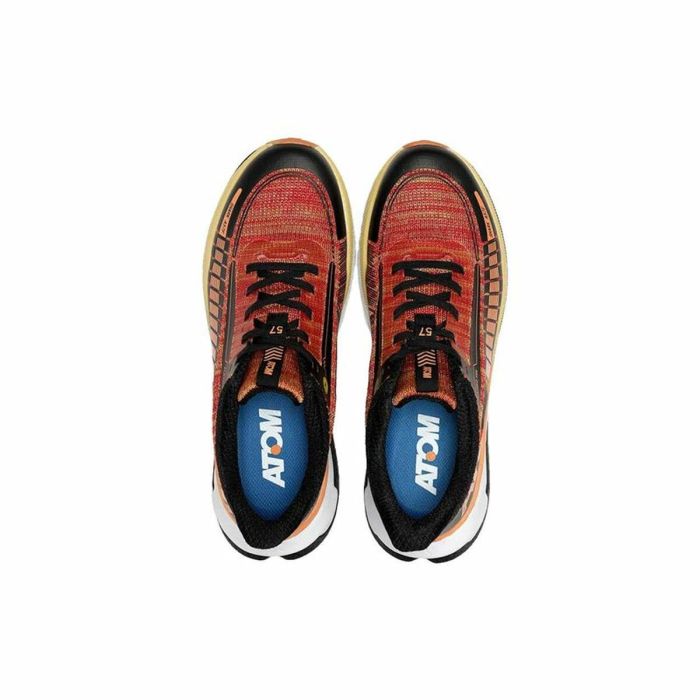 Zapatillas de Running para Adultos Atom AT130 Naranja Negro Hombre 4