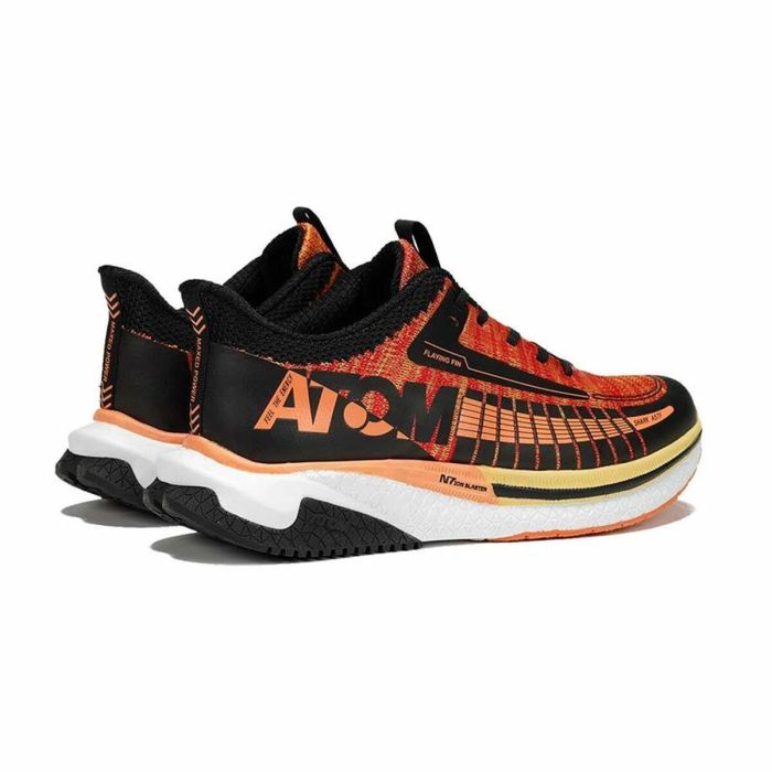 Zapatillas de Running para Adultos Atom AT130 Naranja Negro Hombre 2