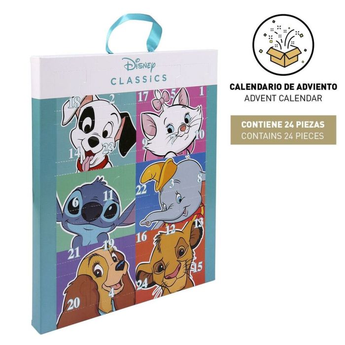 Calendario de Adviento Disney Multicomposición (25 x 30 x 2,4 cm) (24 pcs) 0 Calendario de Adviento Disney Multicomposición (25 x 30 x 2,4 cm) (24 pcs) 0