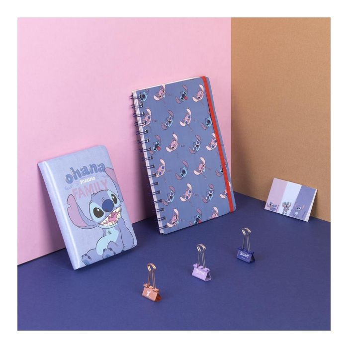 Set de Papelería Disney Stitch Azul (6 pcs) 1 Set de Papelería Disney Stitch Azul (6 pcs) 1
