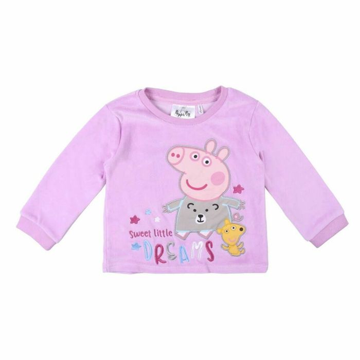 Pijama Infantil Peppa Pig Rosa (Infantil) 1