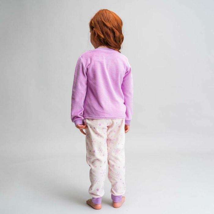 Pijama Infantil Frozen Lila 7