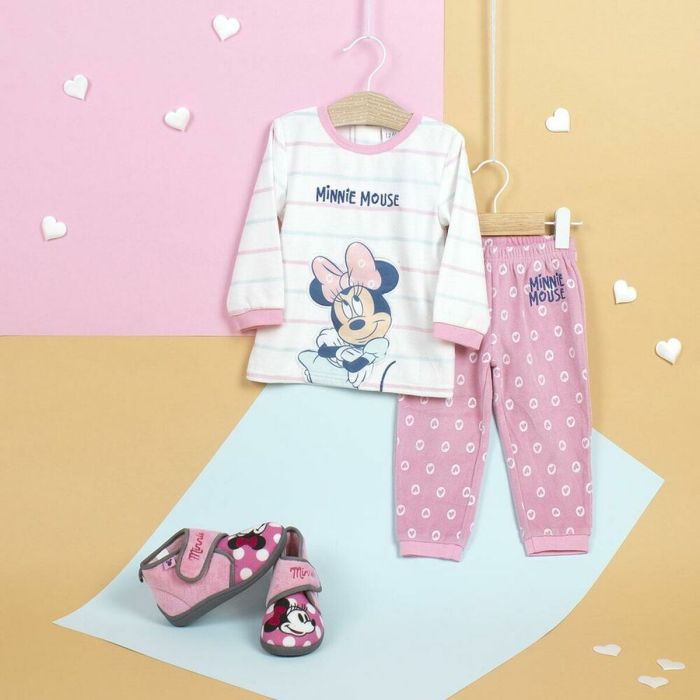 Pijama Infantil Minnie Mouse Rosa 6