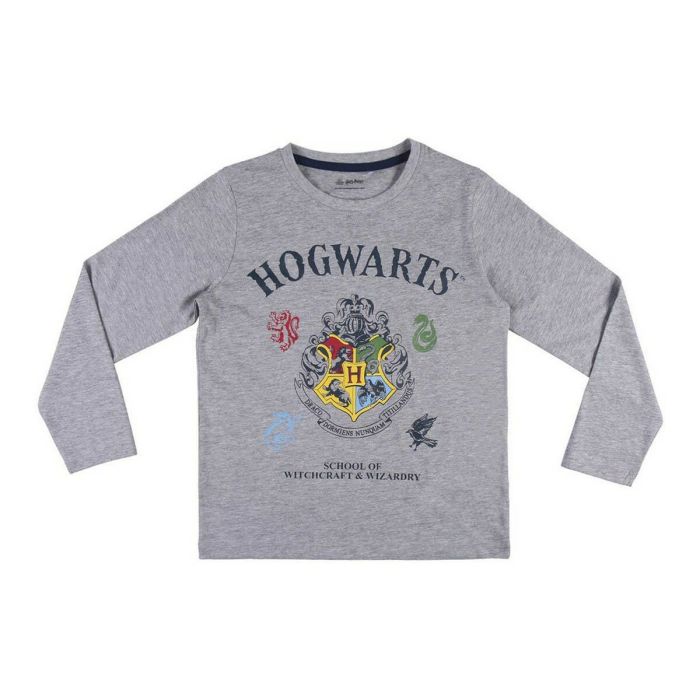 Pijama Infantil Harry Potter Gris 2