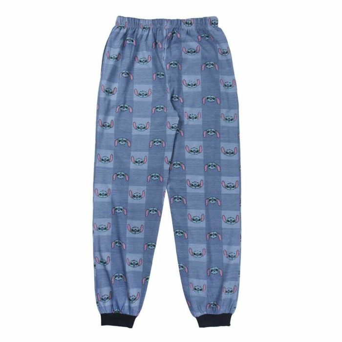 Pijama Stitch Hombre Azul (Adultos) 5