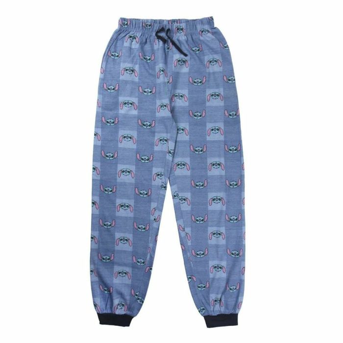 Pijama Stitch Hombre Azul (Adultos) 4