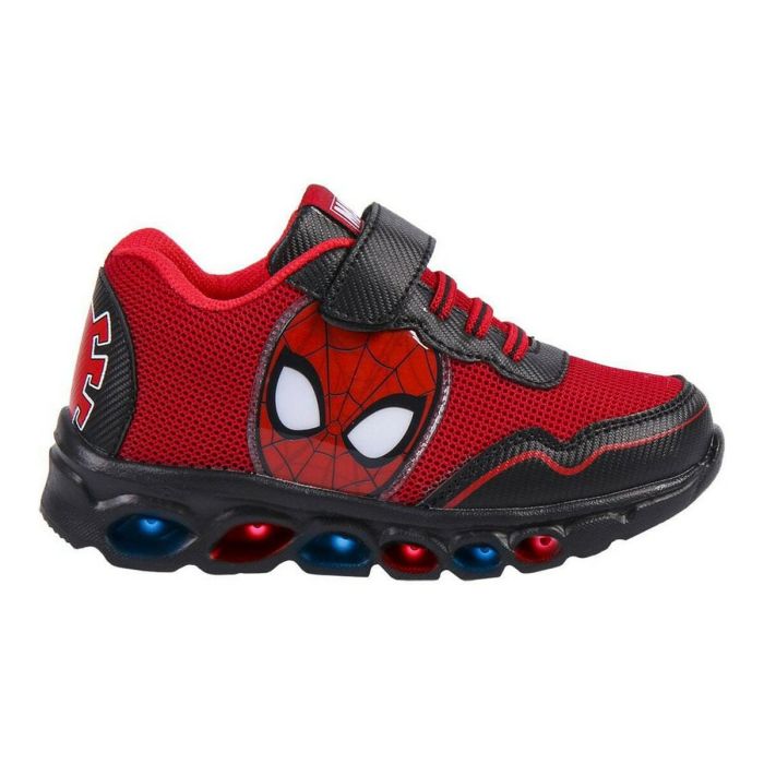 Zapatillas Deportivas con LED Spiderman Rojo 4