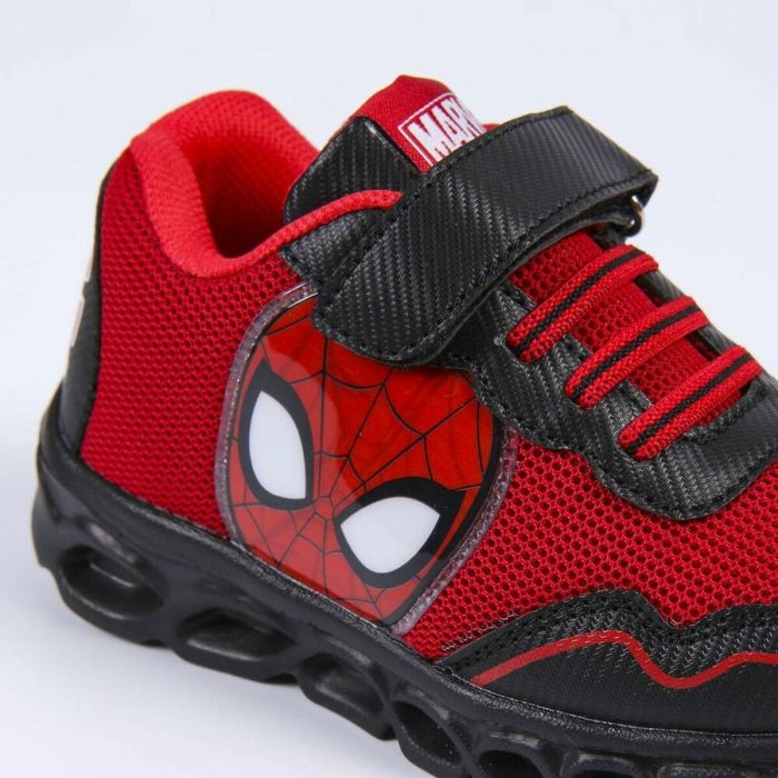 Zapatillas Deportivas con LED Spiderman Rojo 4