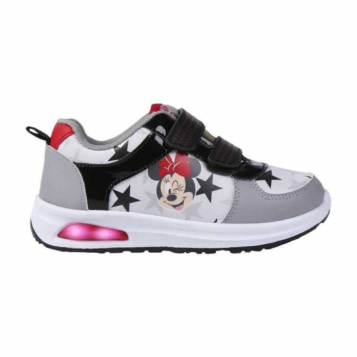 Zapatillas Deportivas con LED Minnie Mouse Gris 2 Zapatillas Deportivas con LED Minnie Mouse Gris 2