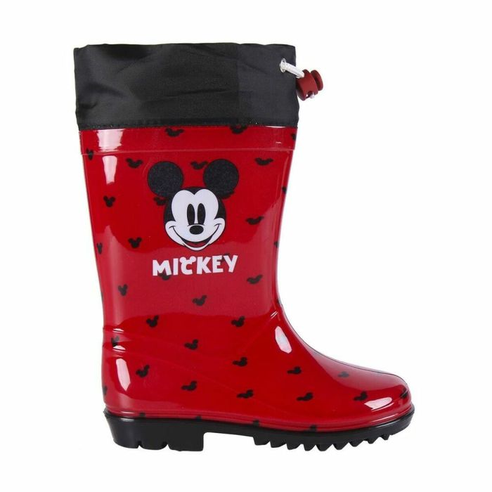 Botas de Agua Infantiles Mickey Mouse Rojo 4