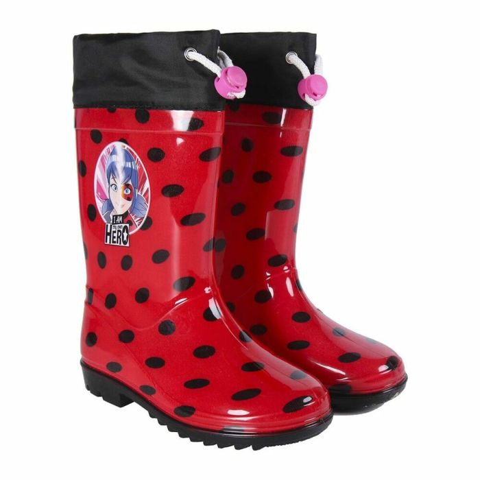 Botas de Agua Infantiles Lady Bug Rojo 3