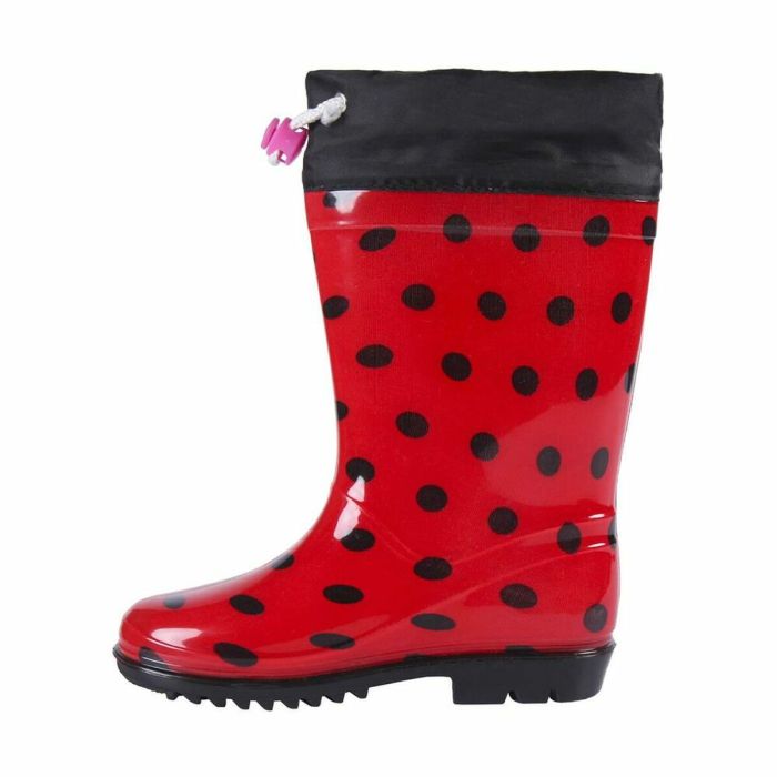 Botas de Agua Infantiles Lady Bug Rojo 1