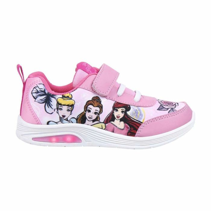 Zapatillas Deportivas con LED Princesses Disney Rosa 3