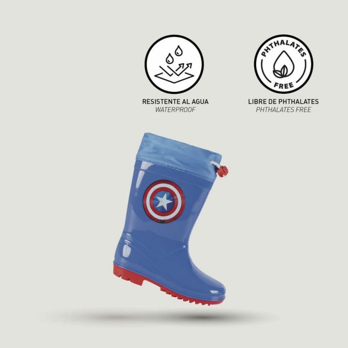 Botas de Agua Infantiles The Avengers Azul 2