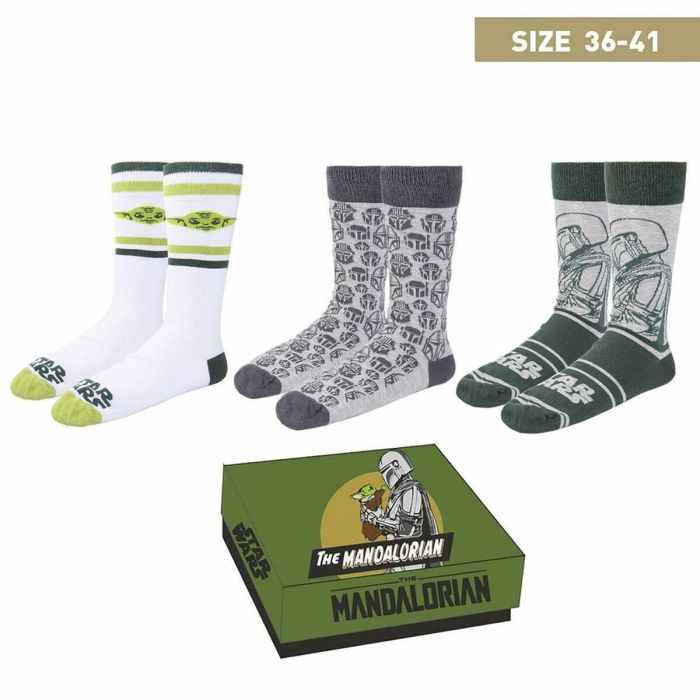 Calcetines The Mandalorian The Mandalorian 2200009310_T3638-C81 3 pares 36-41 6 Calcetines The Mandalorian The Mandalorian 2200009310_T3638-C81 3 pares 36-41 6
