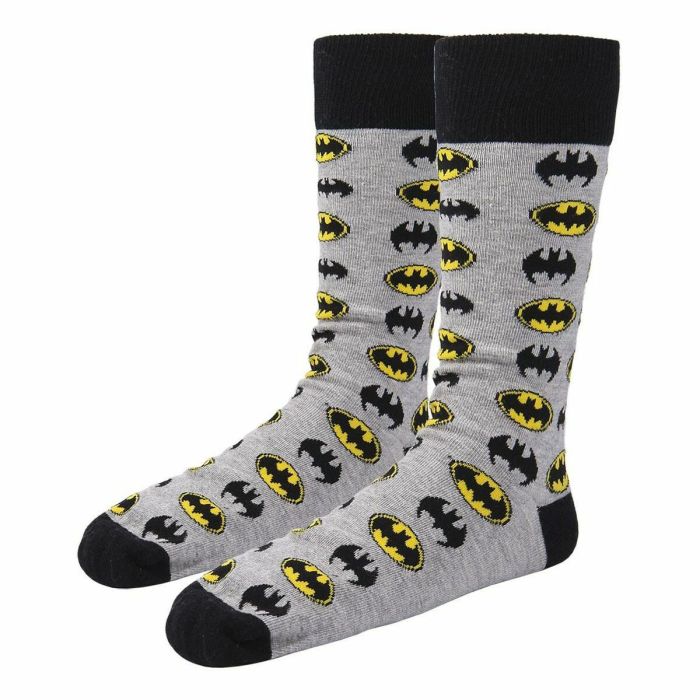 Calcetines Batman Unisex Gris claro 0 Calcetines Batman Unisex Gris claro 0