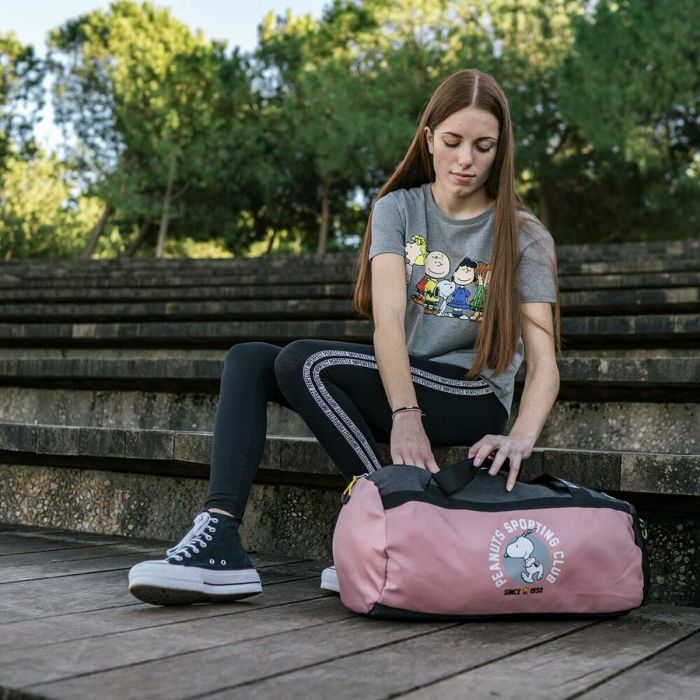 Bolsa de Deporte Snoopy Rosa (48 x 25 x 25 cm) 6 Bolsa de Deporte Snoopy Rosa (48 x 25 x 25 cm) 6