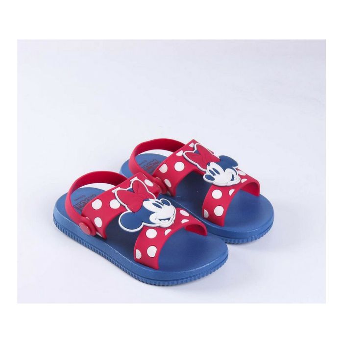 Sandalias Infantiles Minnie Mouse Azul 4