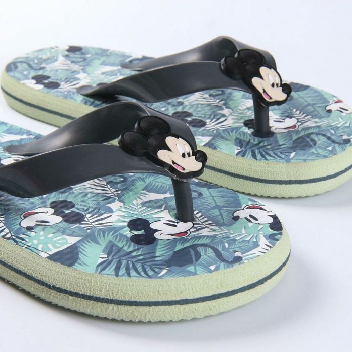 Chanclas para Niños Mickey Mouse Verde Verde Claro 1