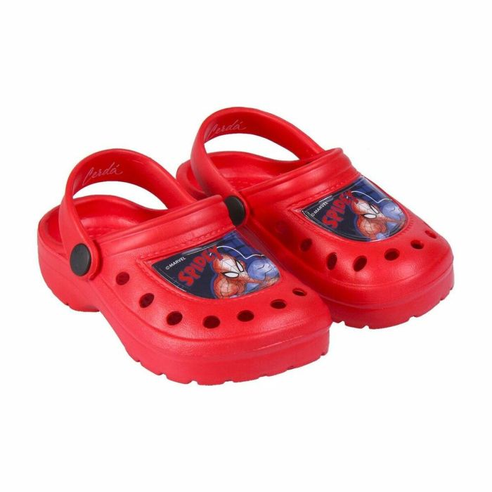 Zuecos de Playa Spider-Man Rojo Zuecos de Playa Spider-Man Rojo