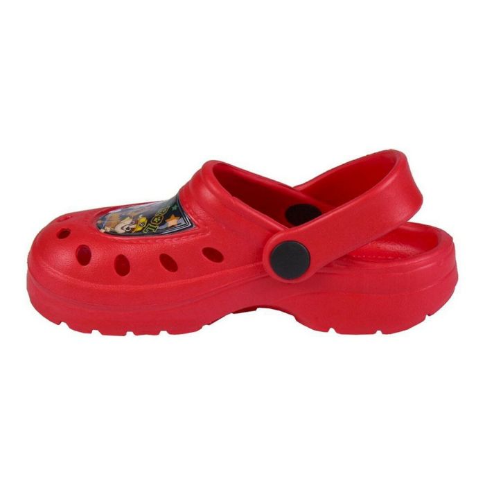 Zuecos de Playa The Paw Patrol Rojo 1 Zuecos de Playa The Paw Patrol Rojo 1