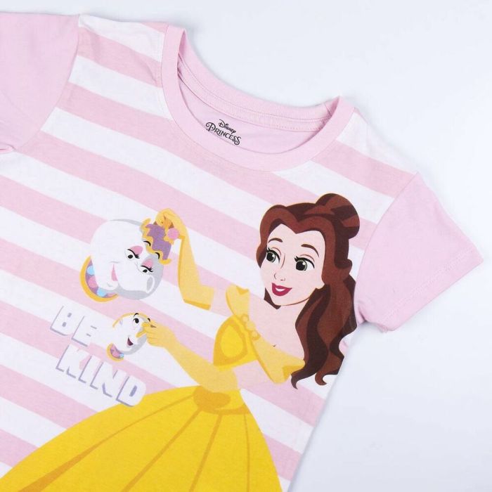 Pijama de Verano Princesses Disney Rosa 1