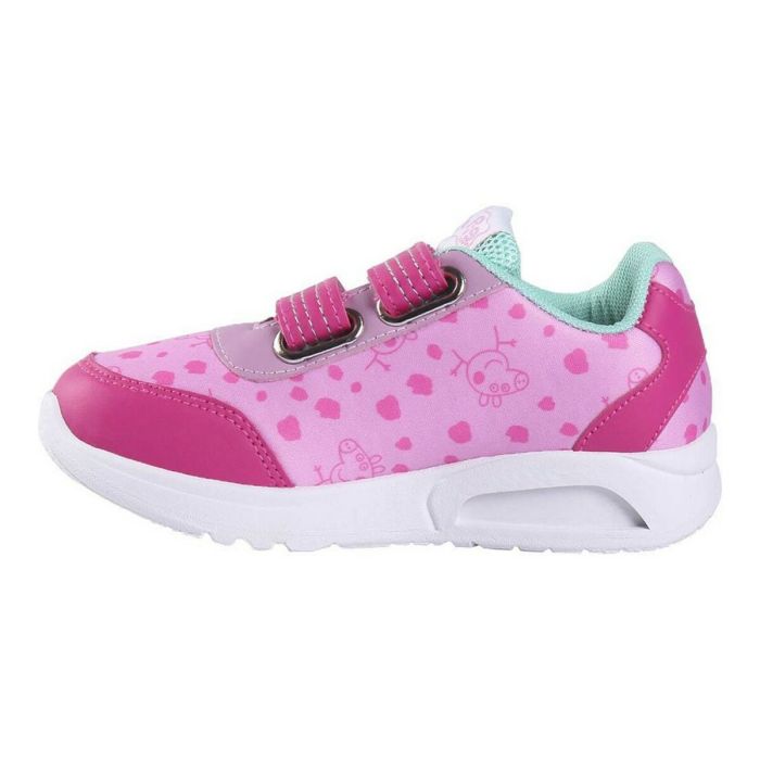 Zapatillas Casual Con LED Peppa Pig Rosa 6 Zapatillas Casual Con LED Peppa Pig Rosa 6