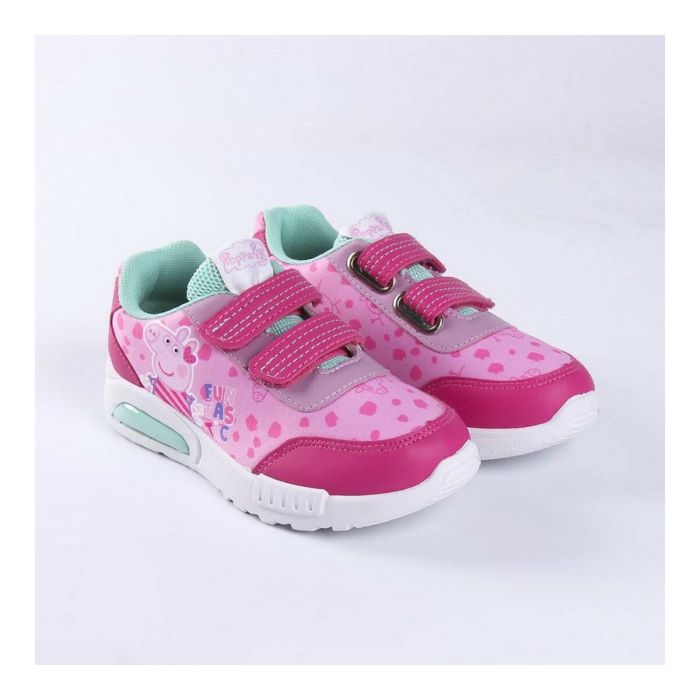 Zapatillas Casual Con LED Peppa Pig Rosa 5 Zapatillas Casual Con LED Peppa Pig Rosa 5