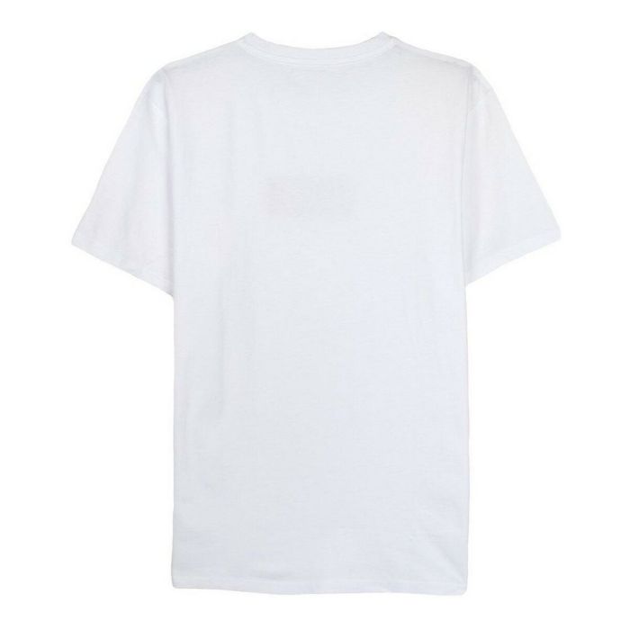 Camiseta de Manga Corta Hombre Marvel Blanco Adultos 2