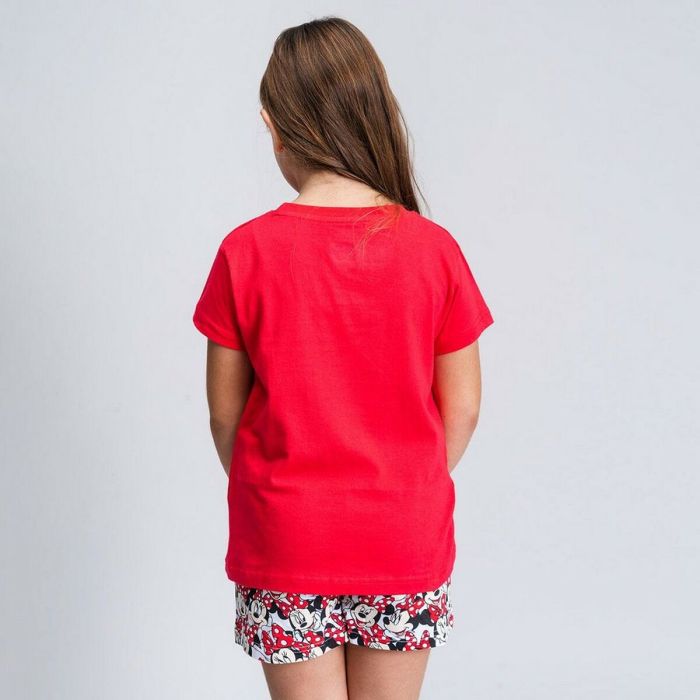 Pijama de Verano Minnie Mouse Rojo 2