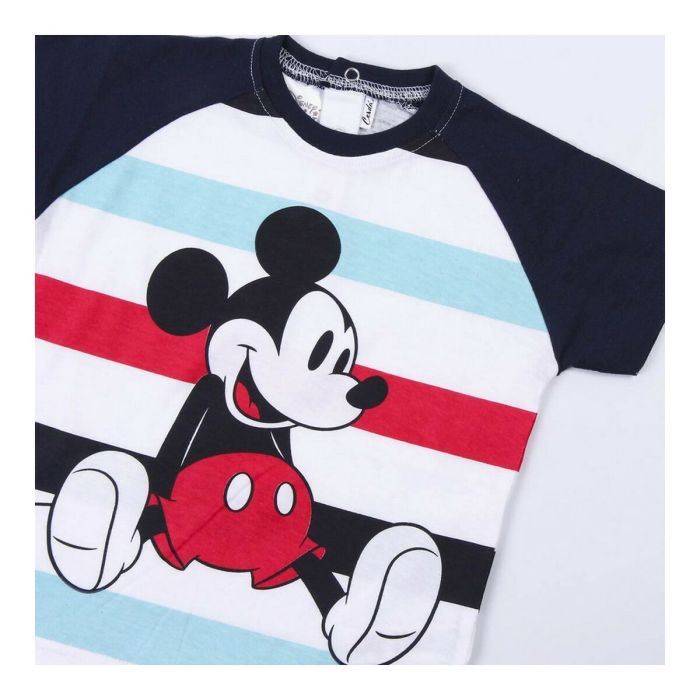 Pijama de Verano Mickey Mouse Azul 6