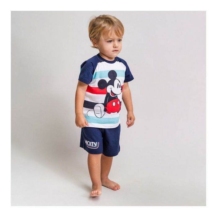Pijama de Verano Mickey Mouse Azul 3
