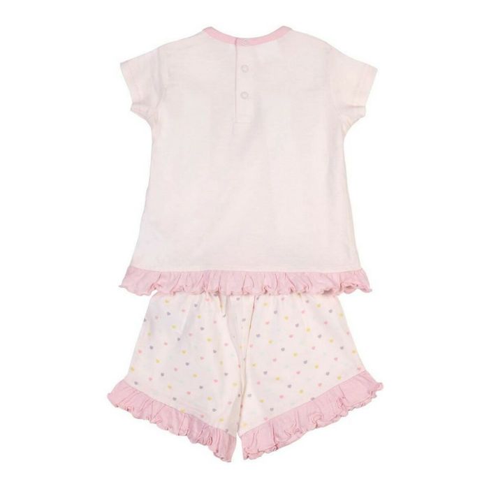 Pijama de Verano Minnie Mouse Rosa 7 Pijama de Verano Minnie Mouse Rosa 7