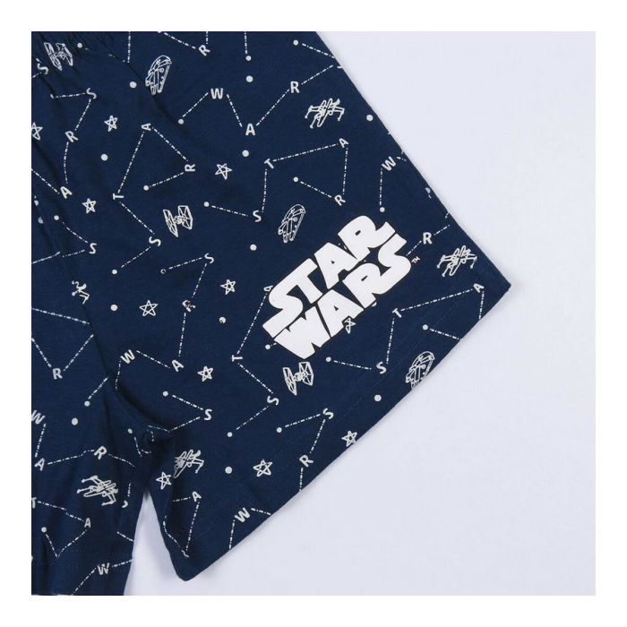 Pijama de Verano Star Wars Azul 6
