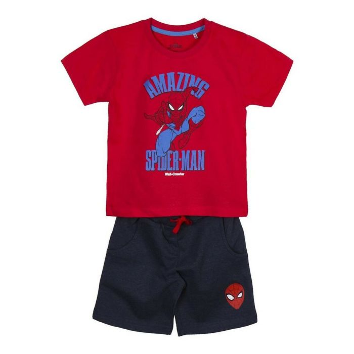 Conjunto de Ropa Spider-Man Rojo Azul